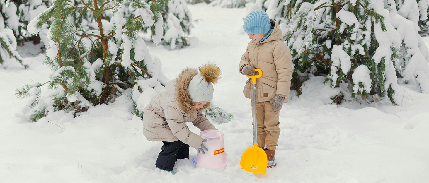 Дитячі зимові черевики ASHION для хлопчиків та дівчаток, утеплені, трекінгові, чорно-сині (37 EU)