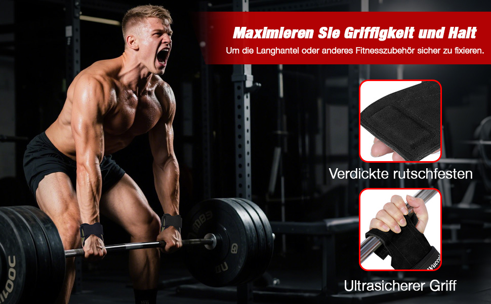 Лідерські ремені для важкої атлетики Zughilfen: для бодібілдингу, силових тренувань та фітнесу. Міцні, неслизькі, професійні. Рожевий, розмір M