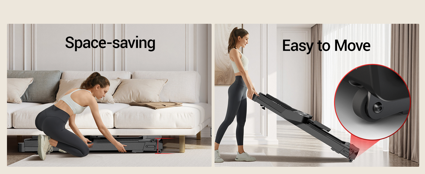 Бігова доріжка UMAY L10: електричний біговий доріжки з нахилом 20%, швидкість до 14 км/год, складний, потужність 3.5 PS, для дому, вантажопідйомність 180 кг