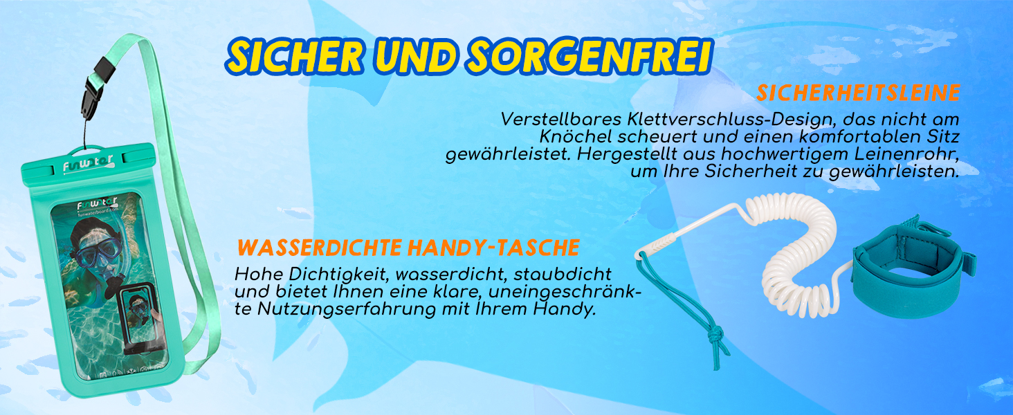 Надувне SUP-борд FunWater: комплект з аксесуарами (весло, насос, рюкзак, лінія, водонепроникний мішок)
