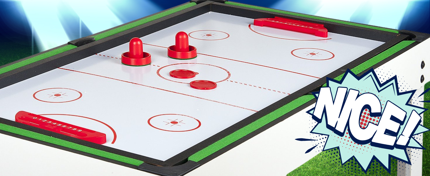 Leomark Multigame дерев'яний ігровий стіл 4в1 - пінг-понг, більярд, хокей, футбол. З аксесуарами, від 8 років