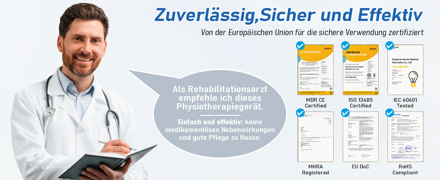 TENS пристрій для терапії болю, 5-в-1: TENS/EMS/IF/RUSS/DIY, для зняття болю, 80 програм масажу, 2 канали, 8 електродів, білий