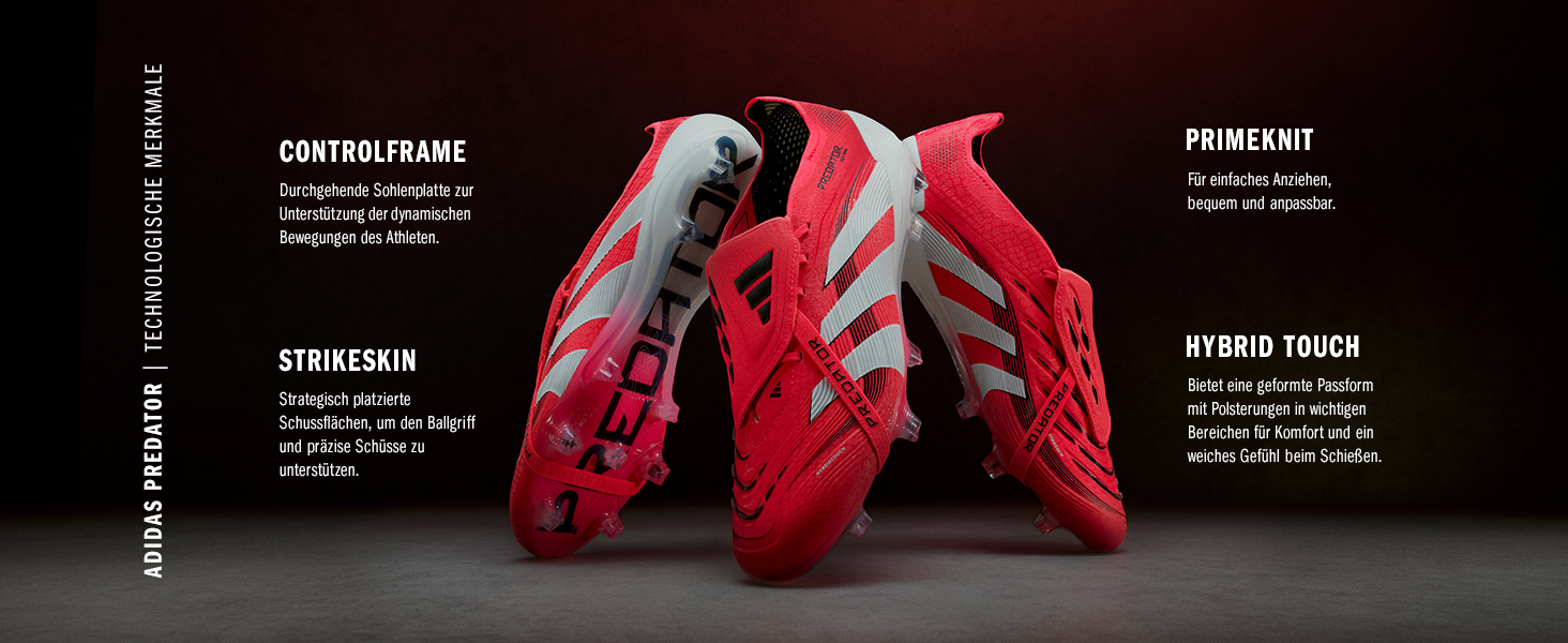 Дитячі футбольні бутси adidas Predator League Laceless для твердого поля, розмір 35.5 EU, кольори: Cloud White, Core Black, Lucid Lemon