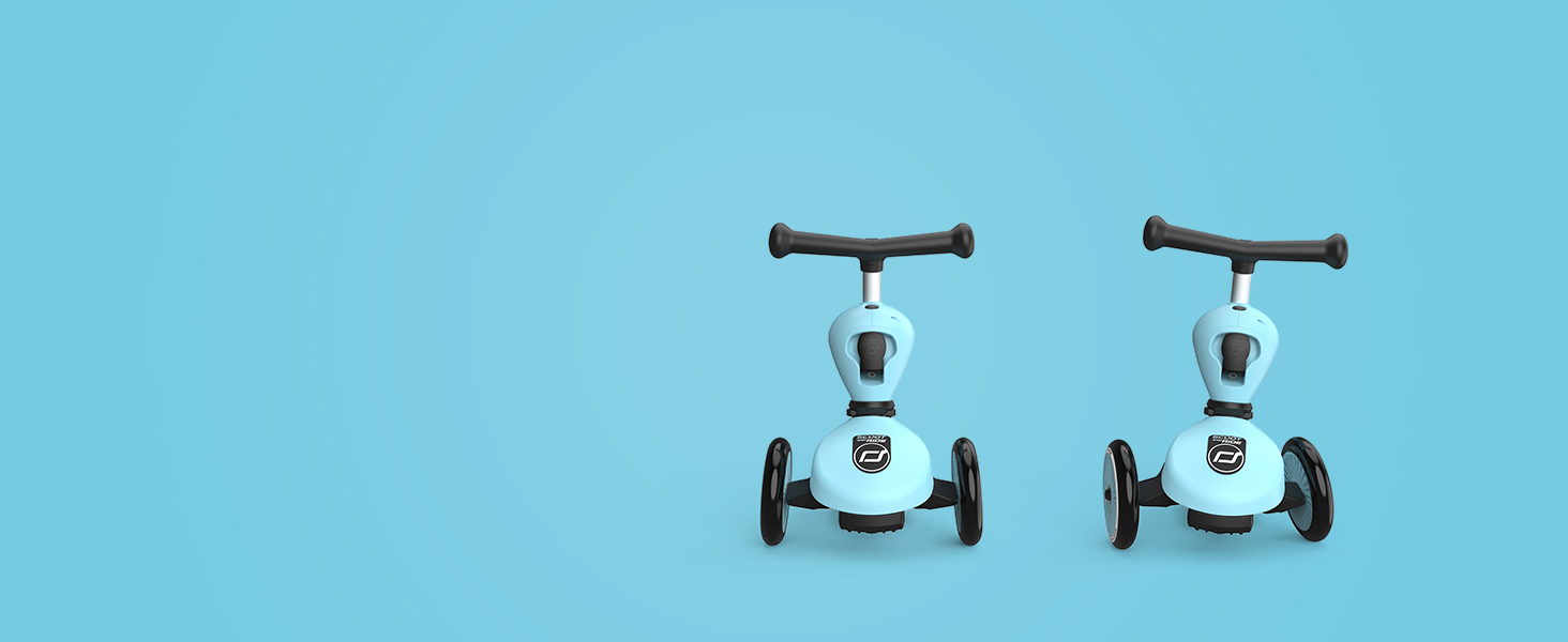 Scoot & Ride Highwaykick 1-2: катання на самокаті та бігове велосипед для дітей 1-5 років (Ash)