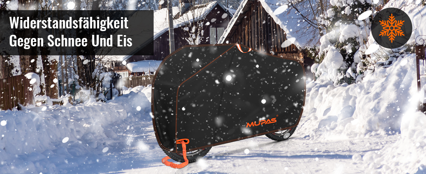 Водонепроникний чохол для велосипеда 210D Oxford, 200 x 110 x 70 cm, чорний. Захист від дощу, пилу та сонця. З отвором для замка та сумкою.