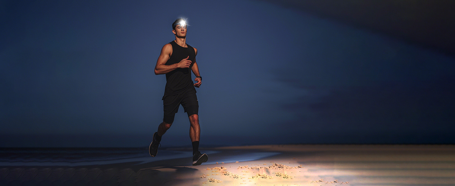 Кепка-ліхтар BORUIT BR01 LED, червоний промінь, акумулятор AAA, 4 режими світла, IP66, водонепроникна, для дорослих та дітей, кемпінг, біг, походи, риболовля, чорний