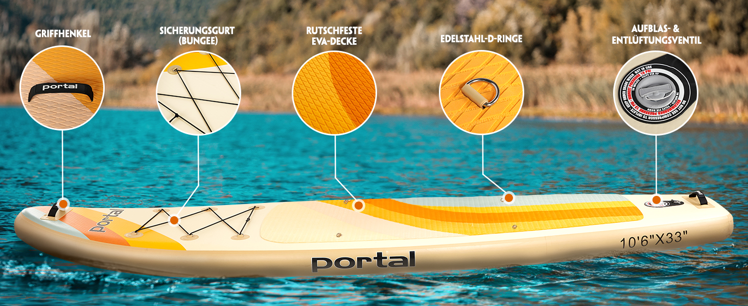 SUP дошка Portal Coastal 10'6