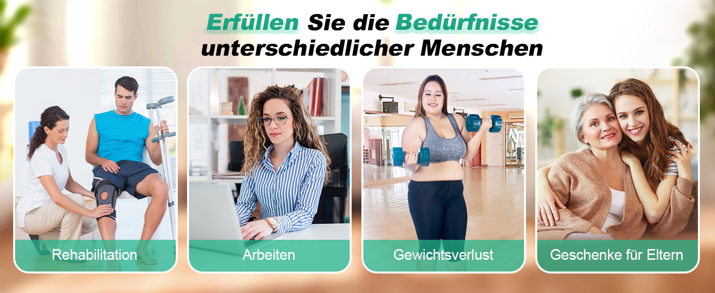 Платформа для вібраційного тренування EvoSpark - масажер для дому, для схуднення та загального оздоровлення, 450 LBS, зелений