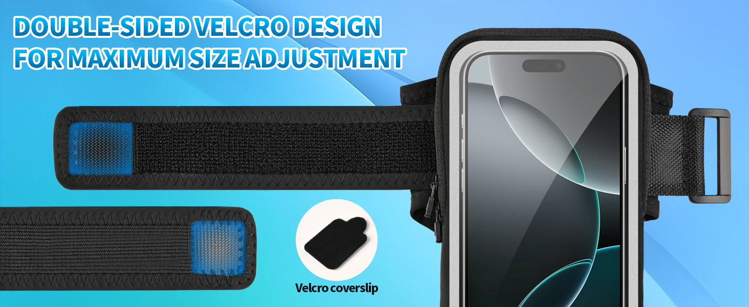 Спортивний браслет для телефону Guzack 2-в-1: фіксатор для бігу та тренувань, універсальний, для iPhone/Samsung