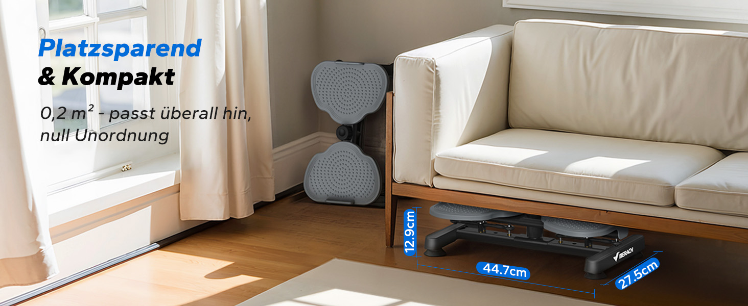 MERACH Диск для скручування тазу, тренажер для пресу з 2 еластичними стрічками, для тонкої талії та силових вправ, до 136 кг, безшумний, сірий