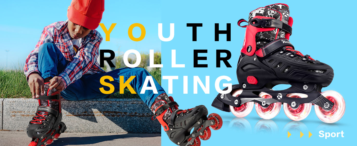 Дитячі ролики Kuxuan з підсвічуванням, регульовані, для дівчаток та хлопчиків, розмір EU 31-35, зелені