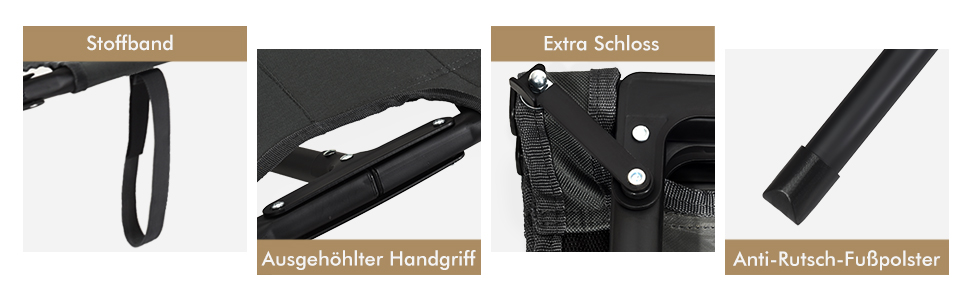 Кемпінгове ліжко Costway з металевим каркасом, складне, військового типу, одинарне, для кемпінгу та подорожей, 190 x 67 x 42 см (блакитне)