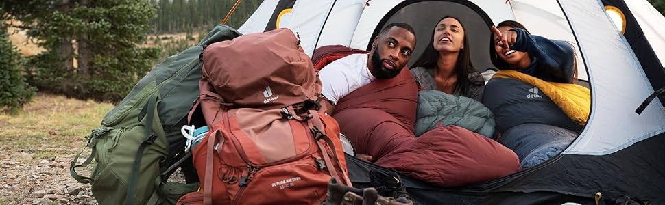 Спальний мішок Deuter Orbit +5°C синтетичний лівий блискавка Atlantic-Ink