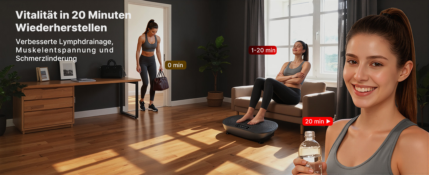 Віброплатформа MERACH для фітнесу та схуднення, 99 рівнів, Bluetooth, LED-дисплей, еластичні стрічки (Срібна)