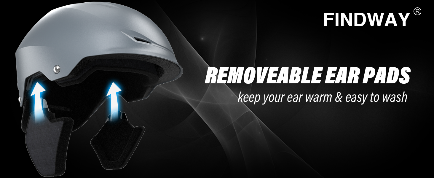 Шолом та маска для гірських лиж та сноуборду Findway, чорний. Підходить для жінок, чоловіків та підлітків