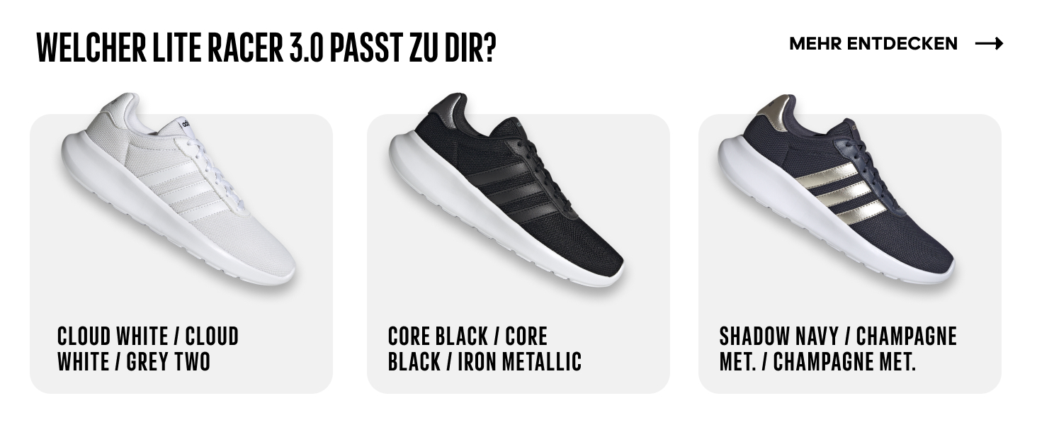 Жіночі кросівки Adidas LITE Racer 4.0, чорний/металік, 44 EU