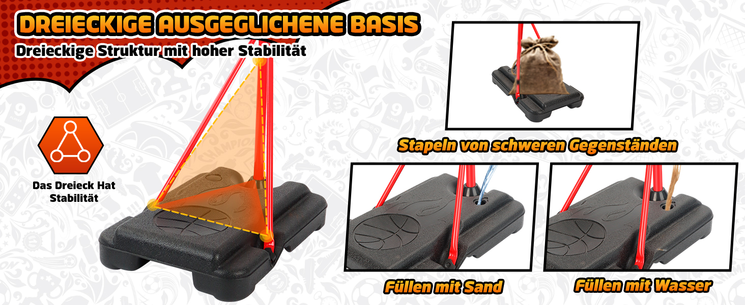 Дитячий баскетбольний кошик, регульована висота 105-183 см, з м'ячем та табло, для хлопчиків та дівчаток