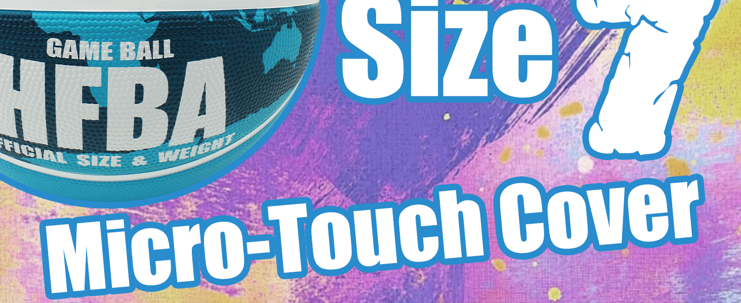 Гумовий баскетбольний м'яч Fantecia, розмір 7, для гри в приміщенні та на вулиці, тренування, чоловічий, жіночий, дорослий, підлітковий, з насосом