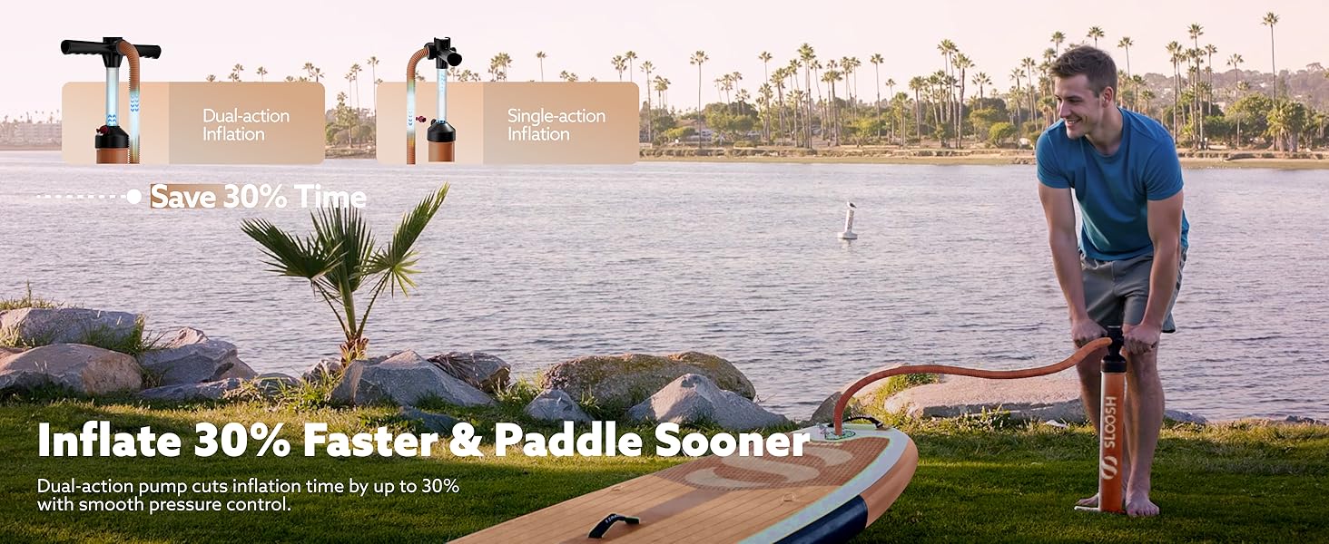 SUP дошка SLOOSH надувна 10'6