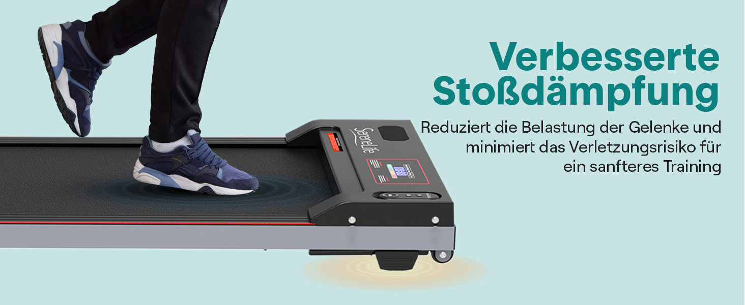 Ходункова доріжка SereneLife SL12 для дому – компактна, складна, з LED-дисплеєм та керуванням через додаток