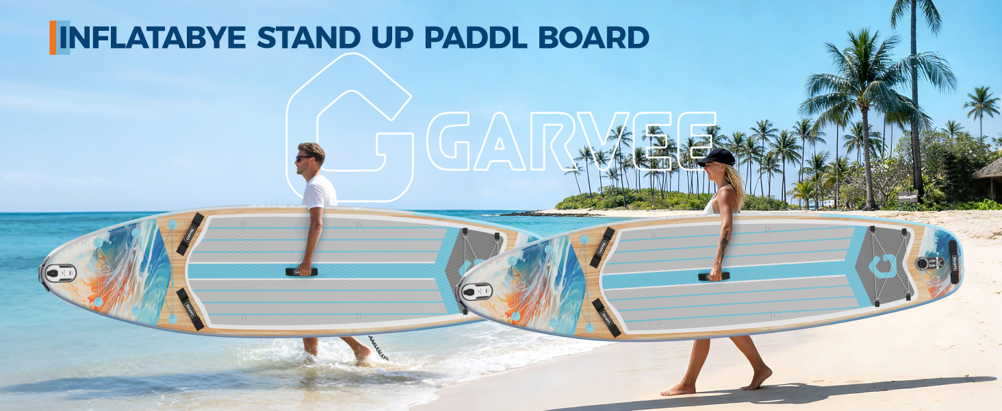 Надувний SUP Борд Преміум Класу з Аксесуарами, Кріпленням для Камери та Регульованим Веслом