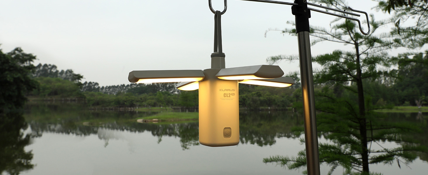 KLARUS Cl2 Pro: Багатофункціональний кемпінговий ліхтар з акумулятором 10000 mAh, 750 люмен, 8 режимів, IPX5, для кемпінгу, риболовлі та надзвичайних ситуацій