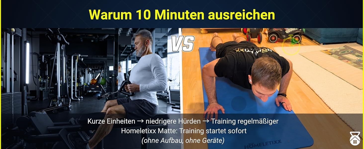 Фітнес килимок неслизький 200 см – спортивний килимок та йога мат для домашніх тренувань, HIIT та гімнастики | екологічний, з ремінком для перенесення