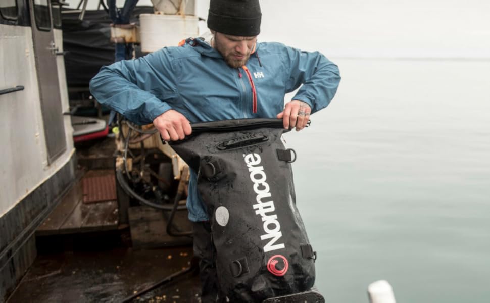 Чорний водонепроникний мішок Northcore Dry Bag – 10L, 20L, 30L, 40L