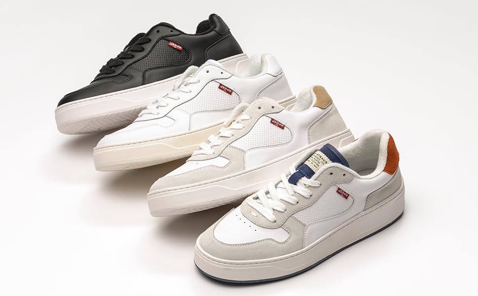 Кросівки жіночі Levi's Woods W білі, розмір 38 EU