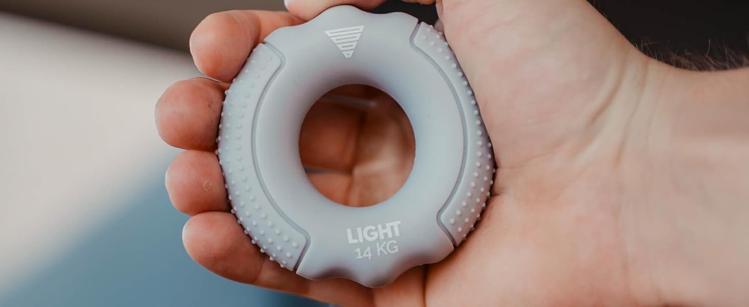 Набір для тренування сили рук GORNATION Griffkraft - 3 рівні, для підсилення сили зап'ястя та рук, портативні ручки для калістеніки та фітнесу