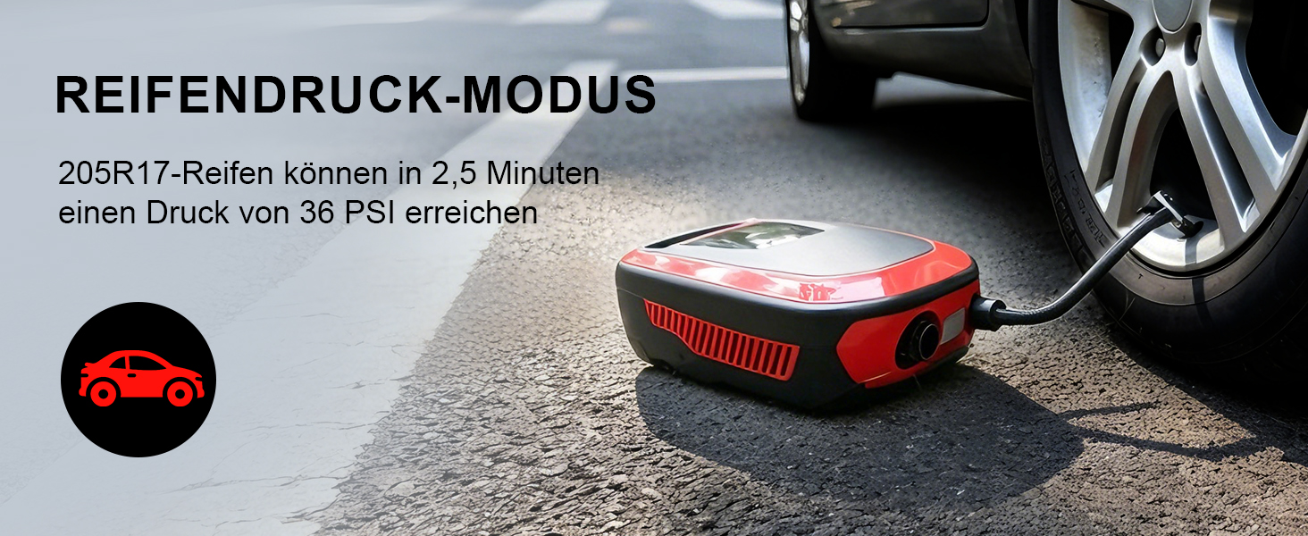 Електричний насос для SUP-борда 20 PSI, 12V автомобільний компресор з автостопом та LCD-дисплеєм для падлборда, каяка та шин