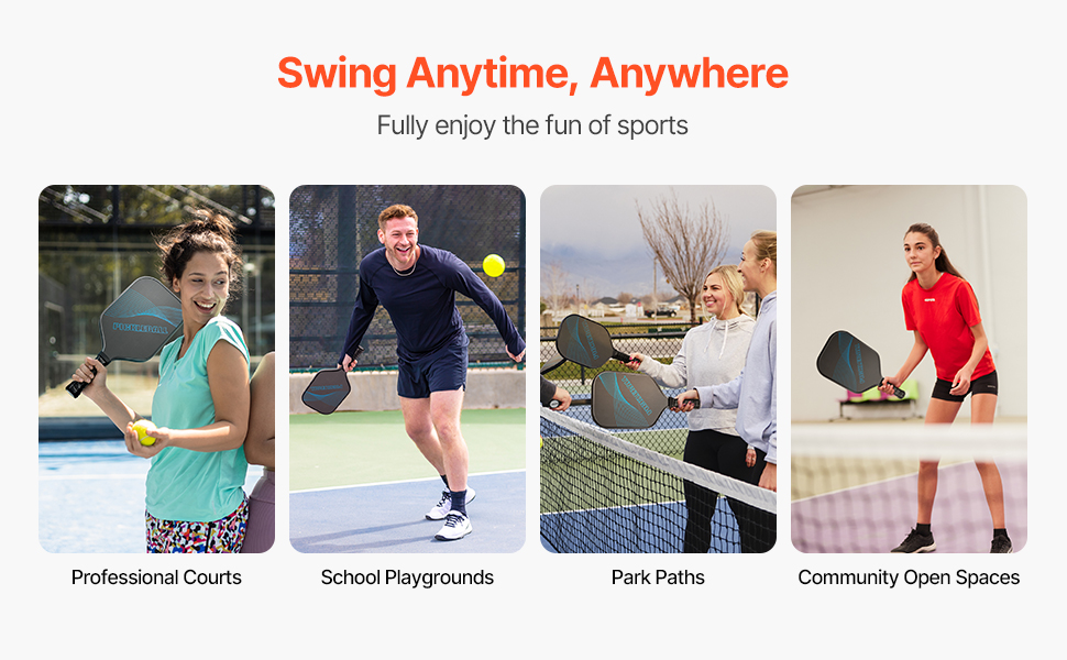 Pickleball-ракетка VEVOR з вуглецевим покриттям T700 та ячеистим ядром, професійна, для дорослих, синього кольору