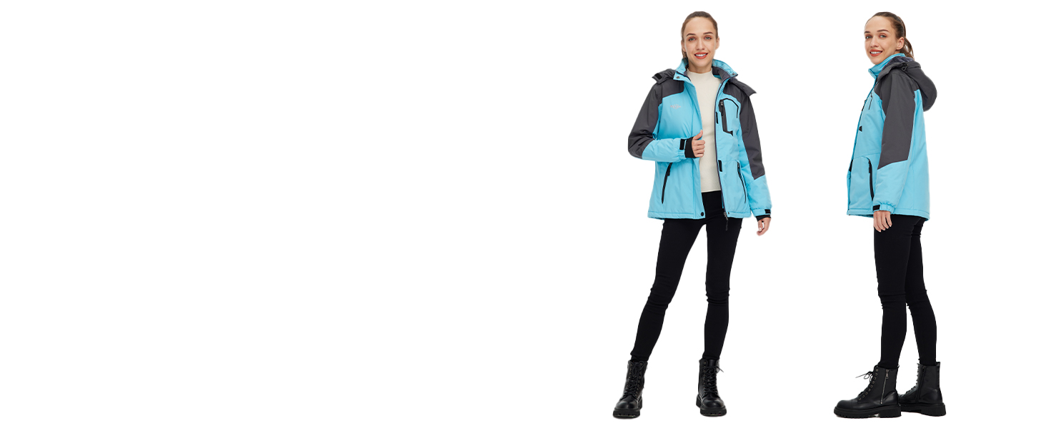 Жіноча водонепроникна куртка Wantdo для катання на лижах, сноуборді та активного відпочинку, червона