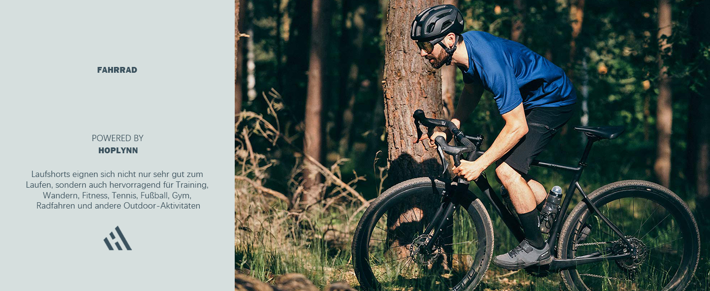 Шорти спортивні чоловічі HOPLYNN 2 шт. з кишенею на блискавці, швидковисихаючі, чорні