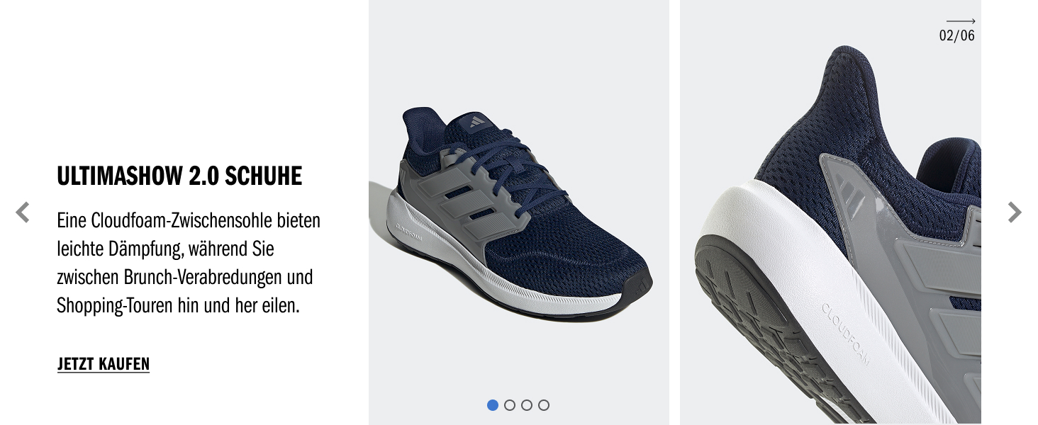 Чоловічі кросівки adidas Ultimashow 2.0 Core Black Carbon, розмір 43 1/3 EU