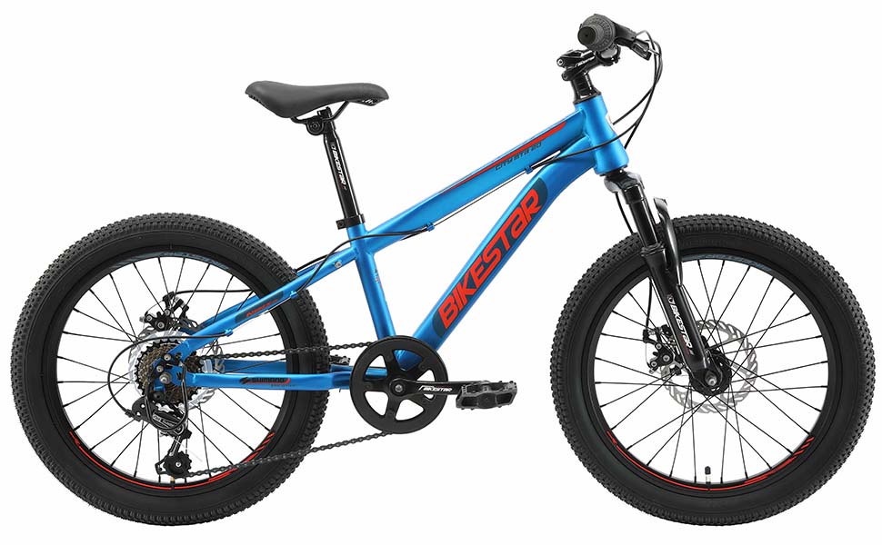 Велосипед дитячий BIKESTAR 7-шв. Shimano, 6+ років, 20