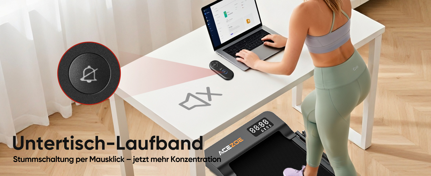 Біговий тренажер 6-в-1 для дому, складаний, з регулюванням нахилу 10% та ручками. Макс. вага 135 кг, LED-дисплей, пульт ДУ та додаток. Без встановлення (Чорний/Помаранчевий)