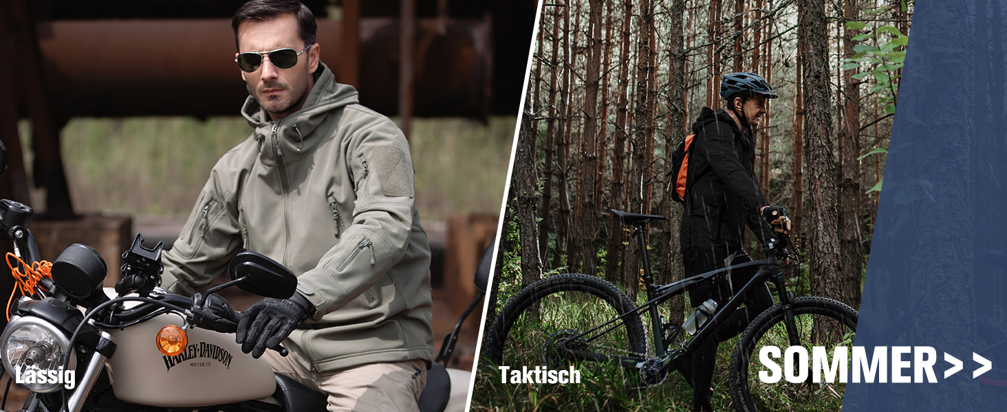 Чоловіча зимова тактична куртка FREE SOLDIER Military Softshell: водонепроникна вітрозахисна куртка з флісовою підкладкою та капюшоном для полювання та outdoor, р. L, темно-чорна