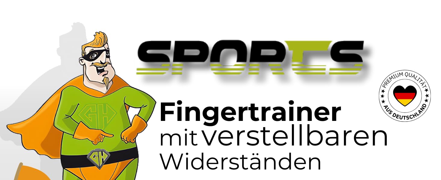 Тренування пальців HeroSports - тренажер для рук - інструмент для музикантів - індивідуальні тренування пальців - фітнес-тренажер для пальців з регульованим опором 4-7 фунтів - для зміцнення сили рук та пальців