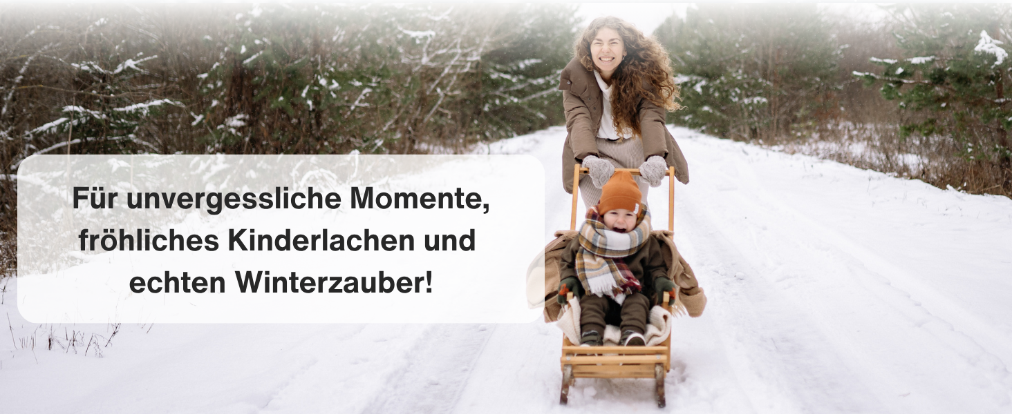Дитячі санчата Kinderschlitten 90 см з підніжкою - дерев'яні санчата з масивного буку - санчата Davoser з мотузкою та ручкою, міцні, з легкими сталевими чіпками
