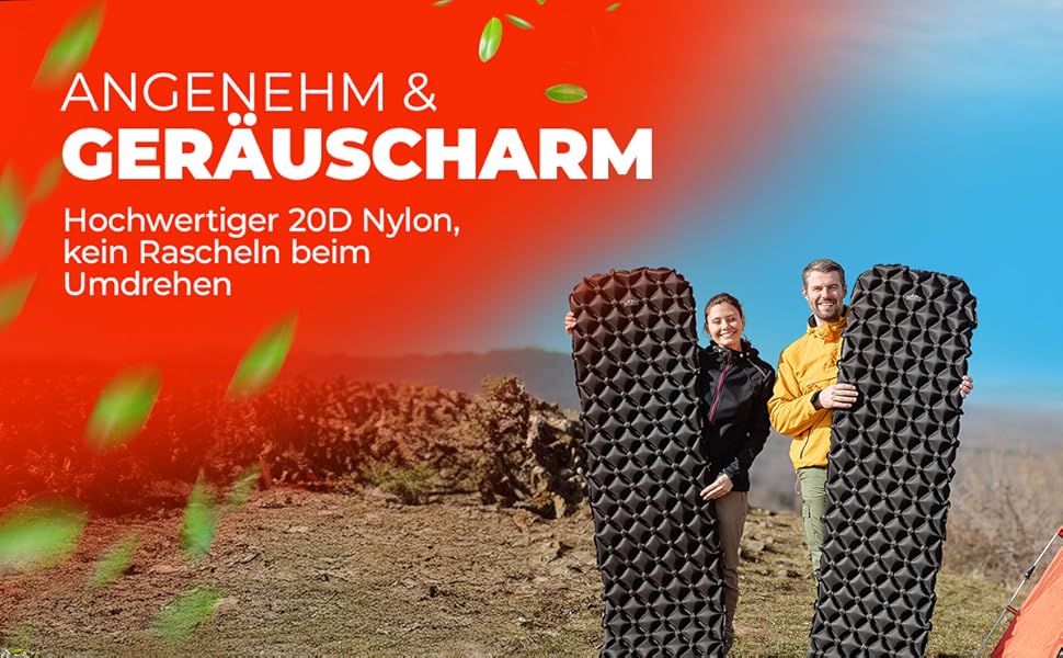 IsoMatte Dazedale для кемпінгу: ультралегка, тиха, компактна | Спальний килимок для туризму та відпочинку на природі