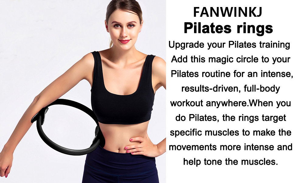 Кільце для пілатесу – тренажер для пресу, ніг та сідниць, для дому. Підходить для початківців та професіоналів