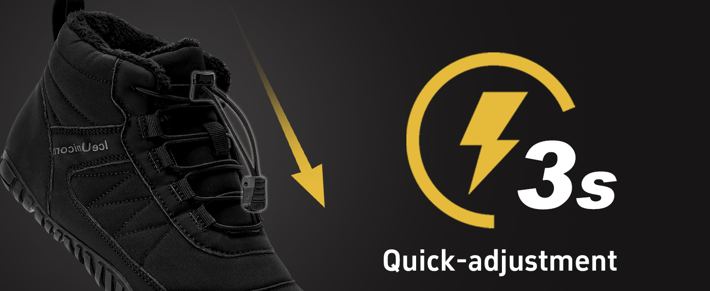 Зимові черевики IceUnicorn: теплі, з підкладкою, для жінок та чоловіків (39 EU, темно-синій)