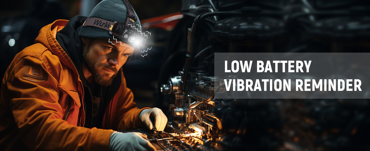 Wurkkos HD50 LED налобний ліхтар 4000 люмен, USB-C, 9 режимів, водонепроникний IPX8, для бігу, кемпінгу