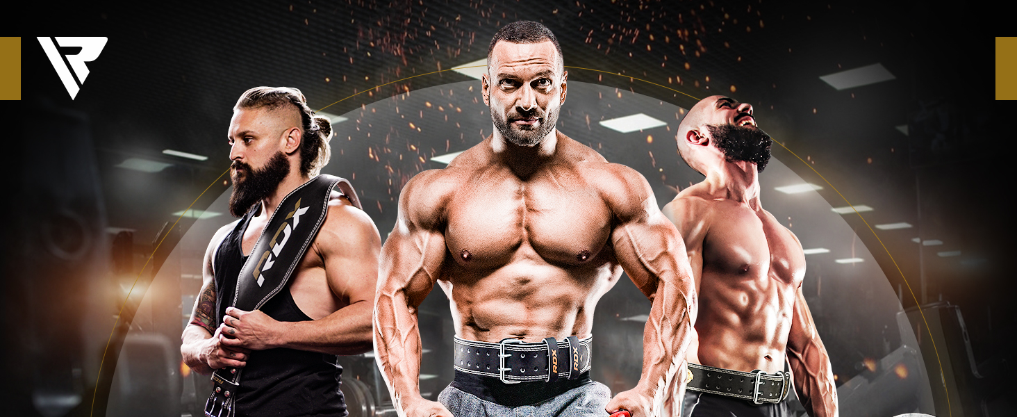 Побудований підйомник ваги RDX: шкіряний пояс для важкої атлетики та фітнесу, 4 та 6 дюймів, 10 регульованих отворів, міцний, для чоловіків та жінок