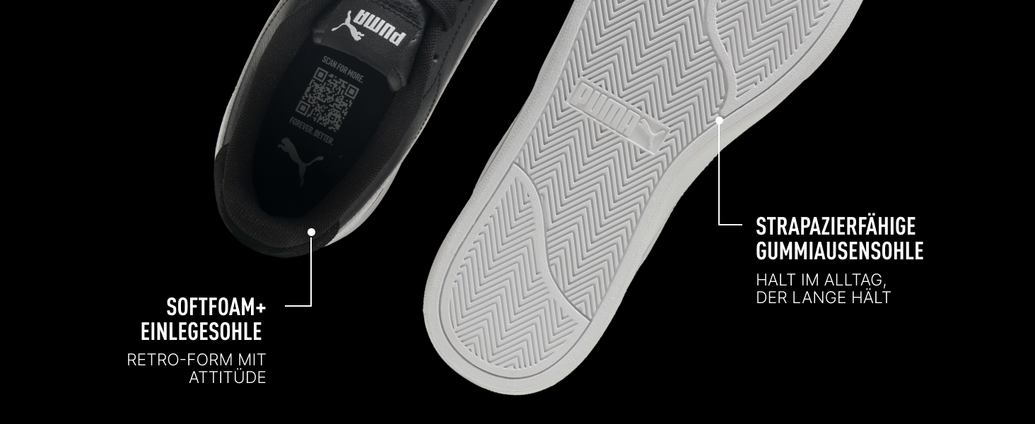 Кросівки Puma Shuffle Unisex чорні з білим та золотим кольором, розмір 44.5 EU