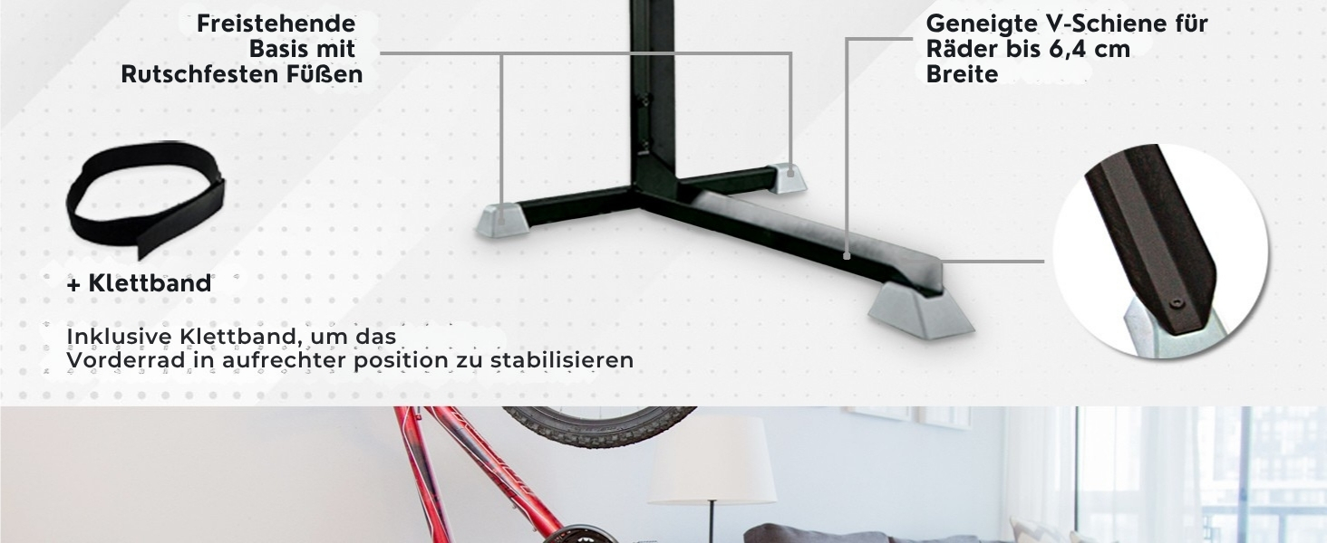 Підставка для велосипеда Bike Nook Pro: вертикальна, для гаража та дому, з корзиною, 1 шт.