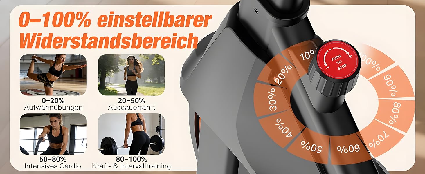 DH FitLife 2026: Електричний велотренажер з пульсомером та APP | Безшумний велоергометр для дому | Фітнес-велосипед з новим кермом та монітором