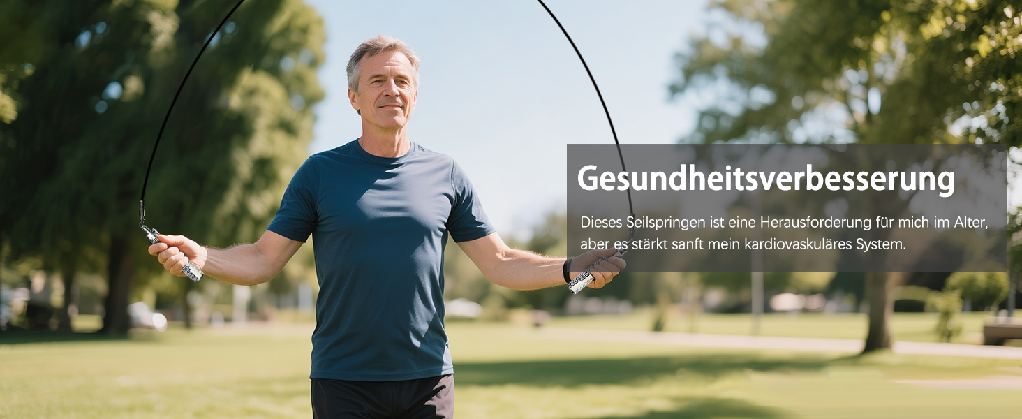 Стрибкове канат для чоловіків, жінок, дітей - з подвійними кульковими підшипниками, 360-градусний поворот, металевий руків'я, серцевина з силіконовим руків'ям, регульований, 3 м, для фітнесу, схуднення, чорний