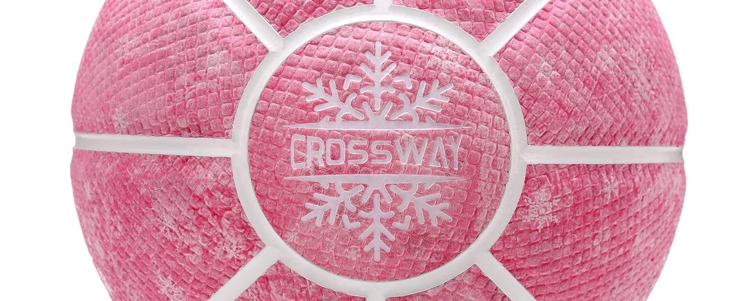 Світний персоналізований голографічний баскетбольний м'яч CROSSWAY, розмір 5, для підлітків, дівчат, хлопців, жінок і чоловіків, для гри в залі та на вулиці, 27,5'', подарунок